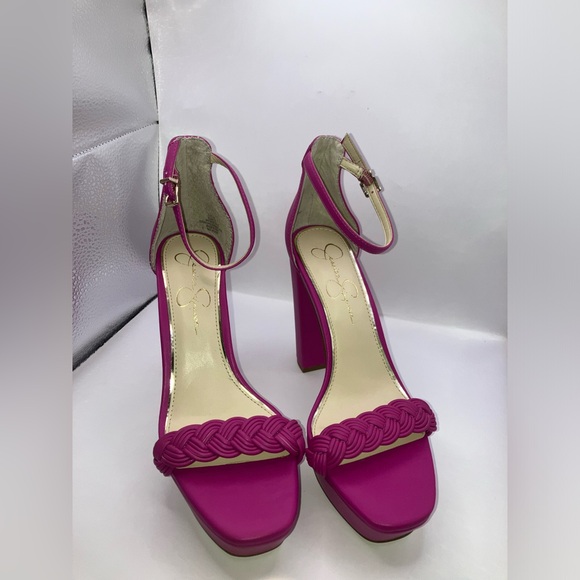 Jessica Simpson Pink Heels 8.5 - Picture 1 of 10